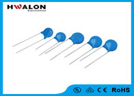 直径10mm 10Dシリーズ471kまっすぐな鉛の金属酸化物バリスターの広い作動の電圧範囲の青い色