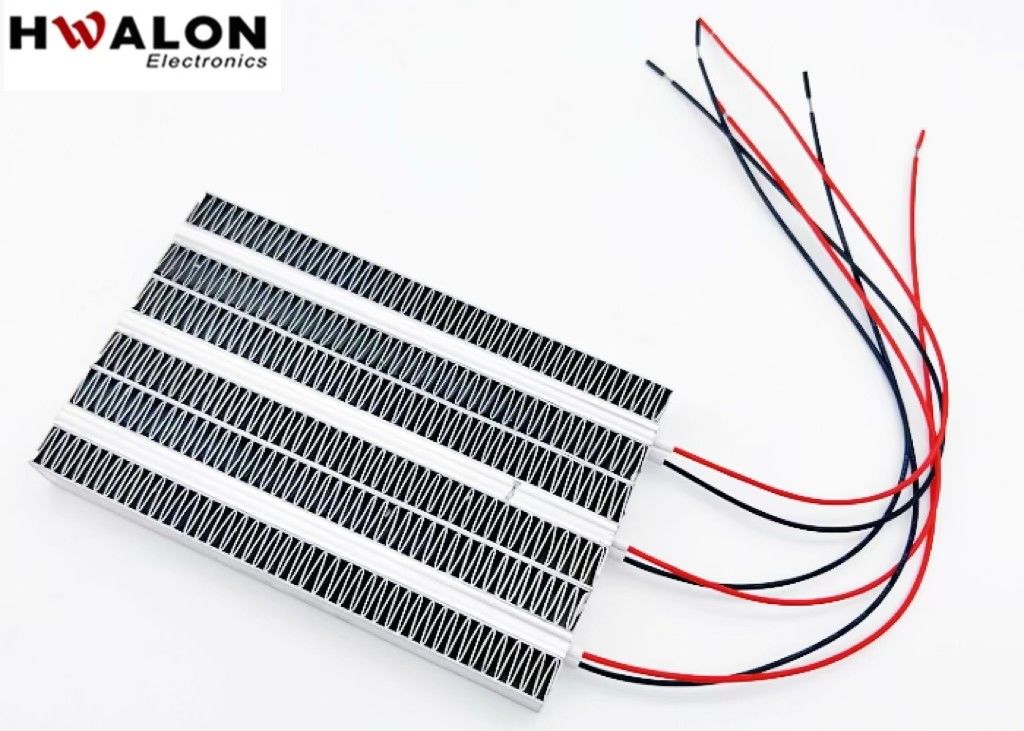 300W PTC アルミニウムヒーター セラミックエアヒーター 換気ユニット装置のための恒温温熱要素 120*75*15mm