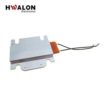Self-regulating Energy Saving Uniform Heating Multi Voltage 12V 24V 36V 48V 110V 220V AC DC 60x28mm Ceramic PTC Plate Heater with Overheat Protection for Small Household Appliance, Beauty Device